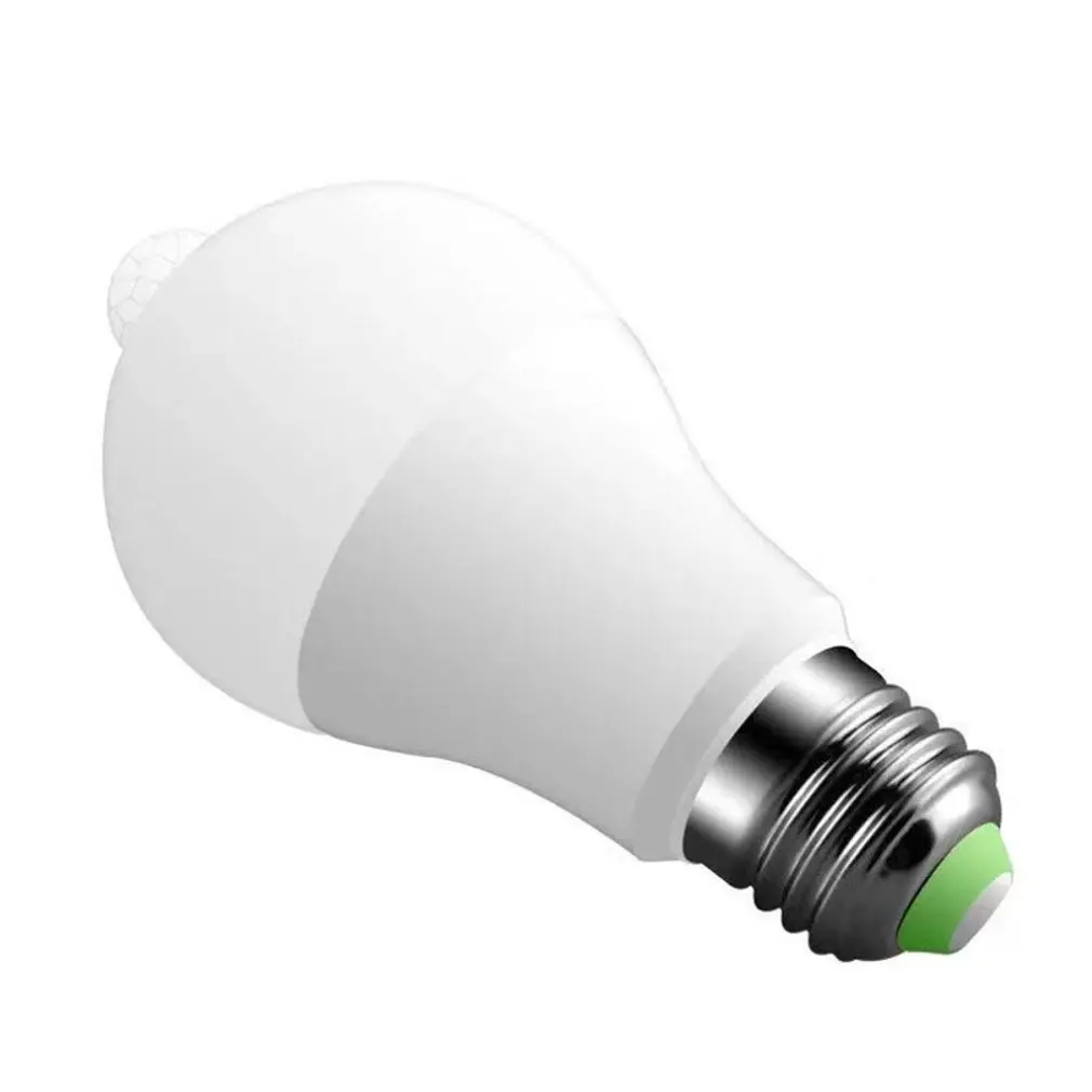 Бытовая 6W 12W светодиодная лампочка со светодиодным датчиком инфракрасная Pir