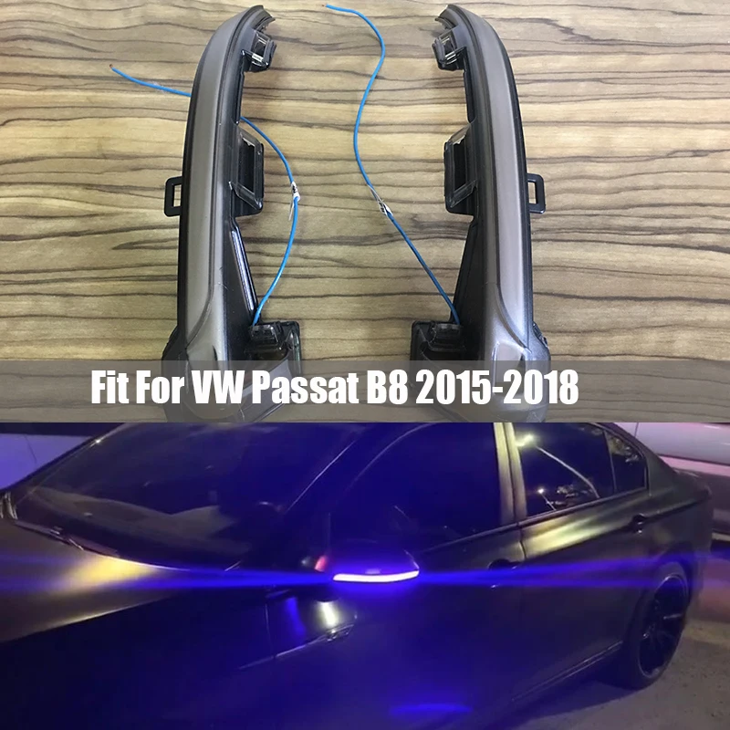 Динамический поворотный сигнал указатель поворота светодиодный индикатор для VW