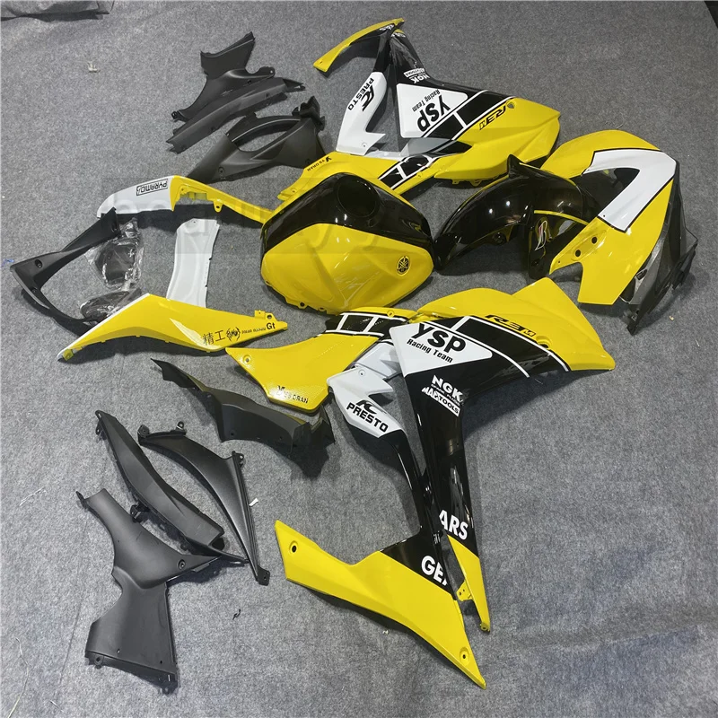 Комплекты обтекателей для мотоцикла YAMAHA 2003 2004 2005 YZFR6 желтый белый черный YZF R6 03 04 05