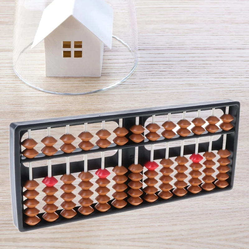 Пластиковые Abacus арифметические счеты соробан 13 цифр детские математические