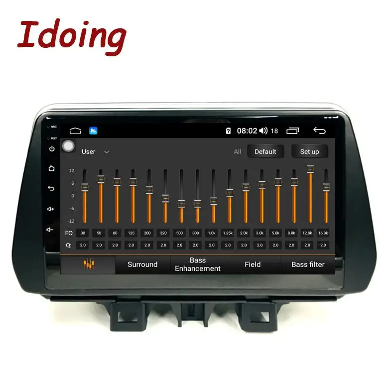 Standard Idoing " 4G+ 64G 2.5D ips Восьмиядерный автомобильный Android 8,1 радио плеер для hyundai Tucson/ix35 gps навигация нет 2din 2 din dvd - Цвет: Standard