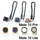 Оригинальная задняя Кнопка возврата на домашнюю страницу подключение за счет сканера отпечатков пальцев Сканер отпечатков пальцев Датчик шлейф лента для Huawei Mate 10 Lite рro