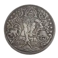 Странствующая монета Моргана, монета с Божьим глазом, всемогущий Бог, солнце, коллекция американских монет, украшение для дома, памятные мон...