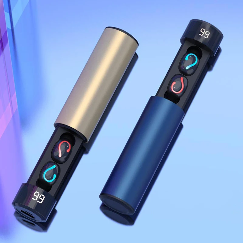 HBQ Q67 Bluetooth 5 0 беспроводные наушники TWS спортивные с футляр для наушников Handsfree