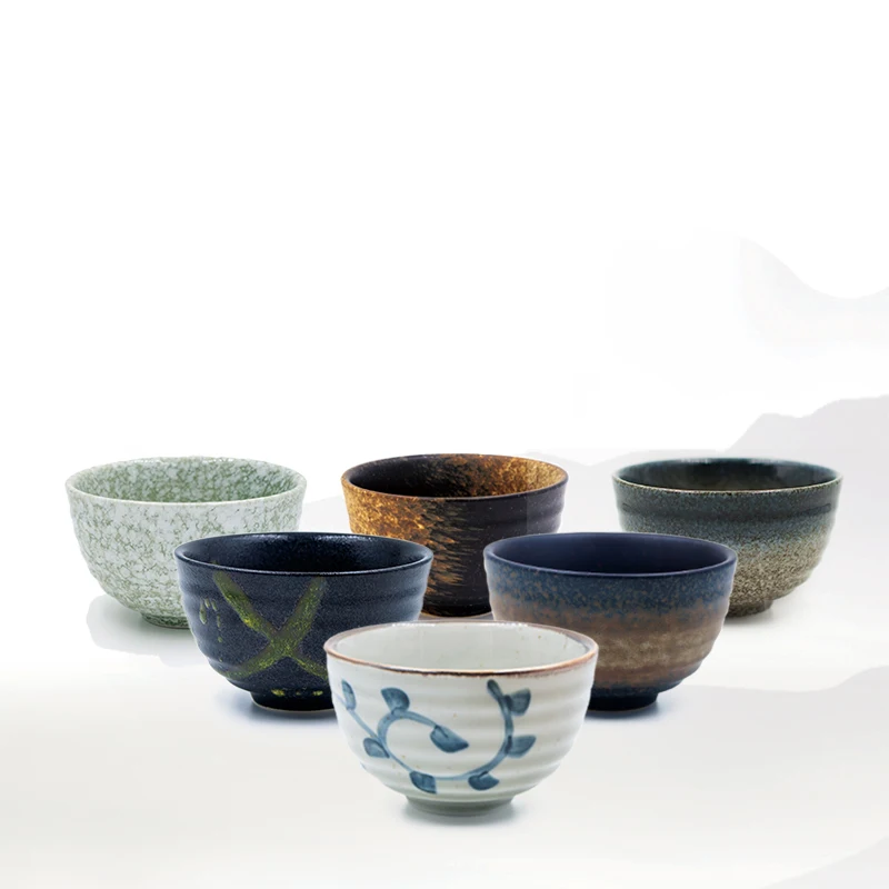 300 мл японская грубая керамическая чаша для маття приготовления зеленого чая