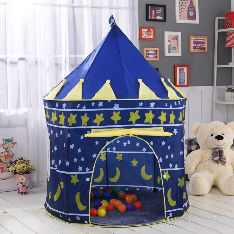 Портативная детская палатка складная детская палатка Tipi уличная игрушка для кемпинга детский замок игровой домик детский мяч бассейн няня вигвама