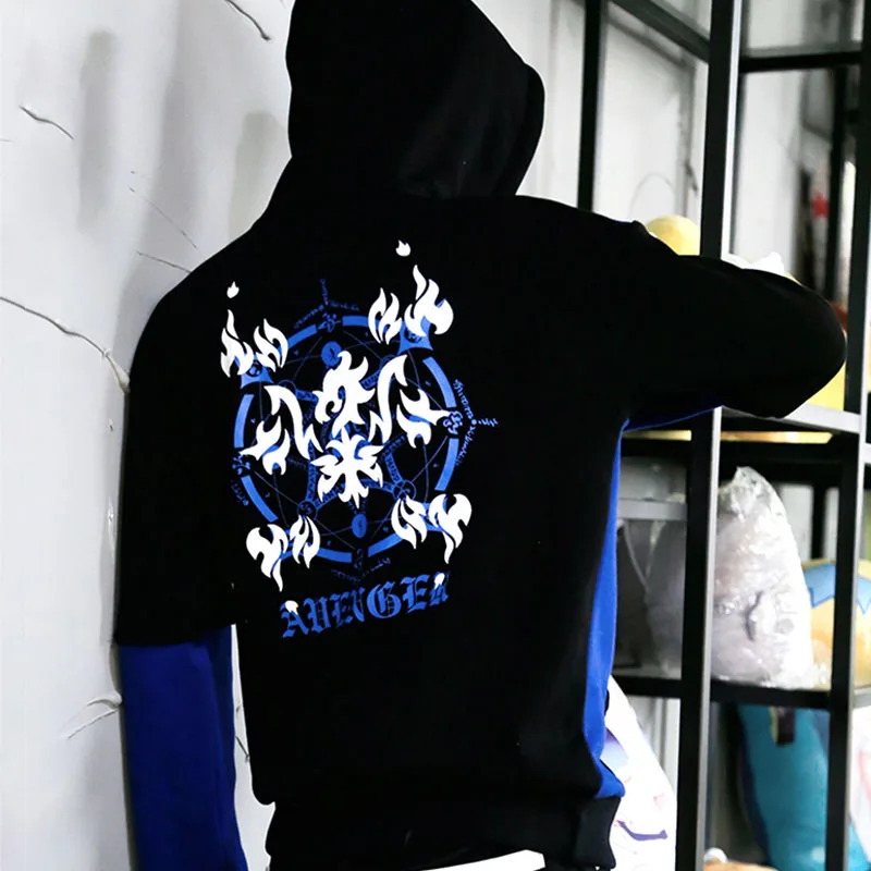 

Anime Fate/Grand Order FGO Jeanne d'Arc Casual Hooded Hoodie Sweatshirt Men Women Student Fashion Loose Pullover Tops