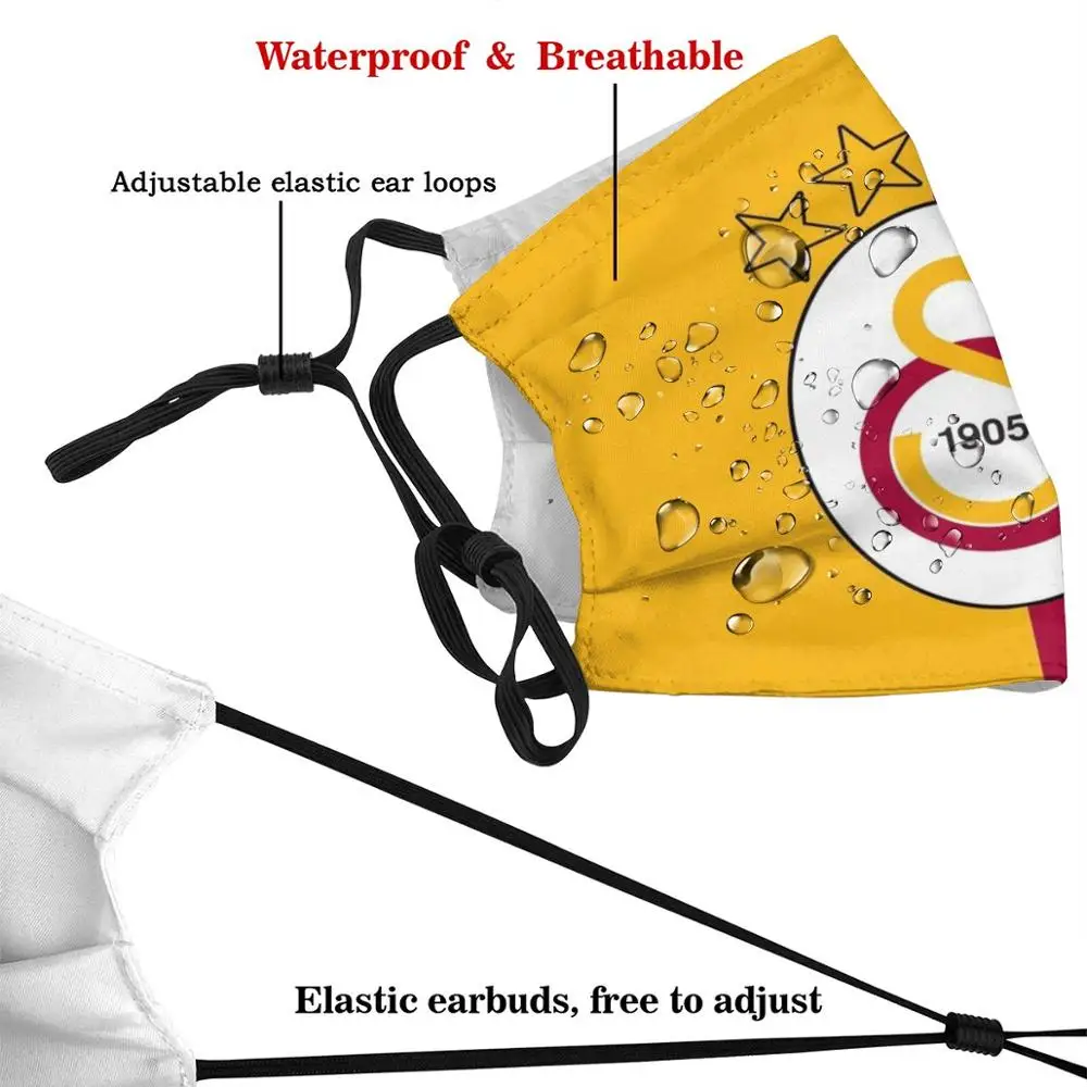 Маска для рта защиты от пыли с печатным значком | Аксессуары одежды