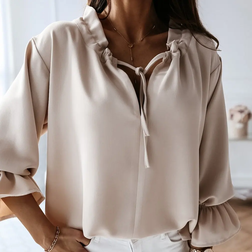 

Casual Loose Shirt Long Sleeve Shirt Classic Fashion Blouse Female Loose Long Sleeve Women Sport Shirts Women Top 2020 New Hot