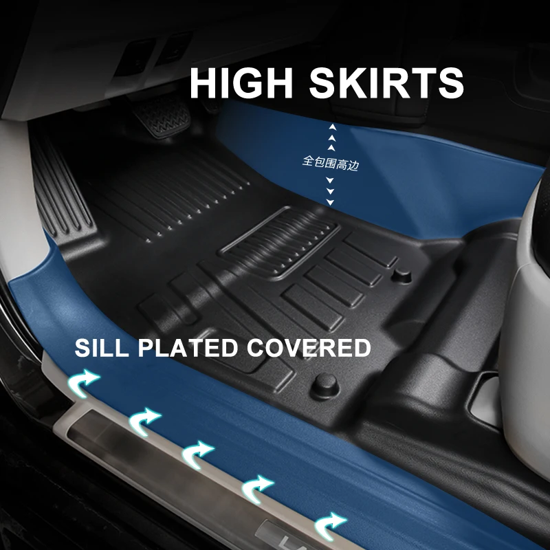 Fits Equinox Malibu Monza heavy duty all weather TPO molded waterproof custom fit car floor mat carpet liner cover | Автомобили и