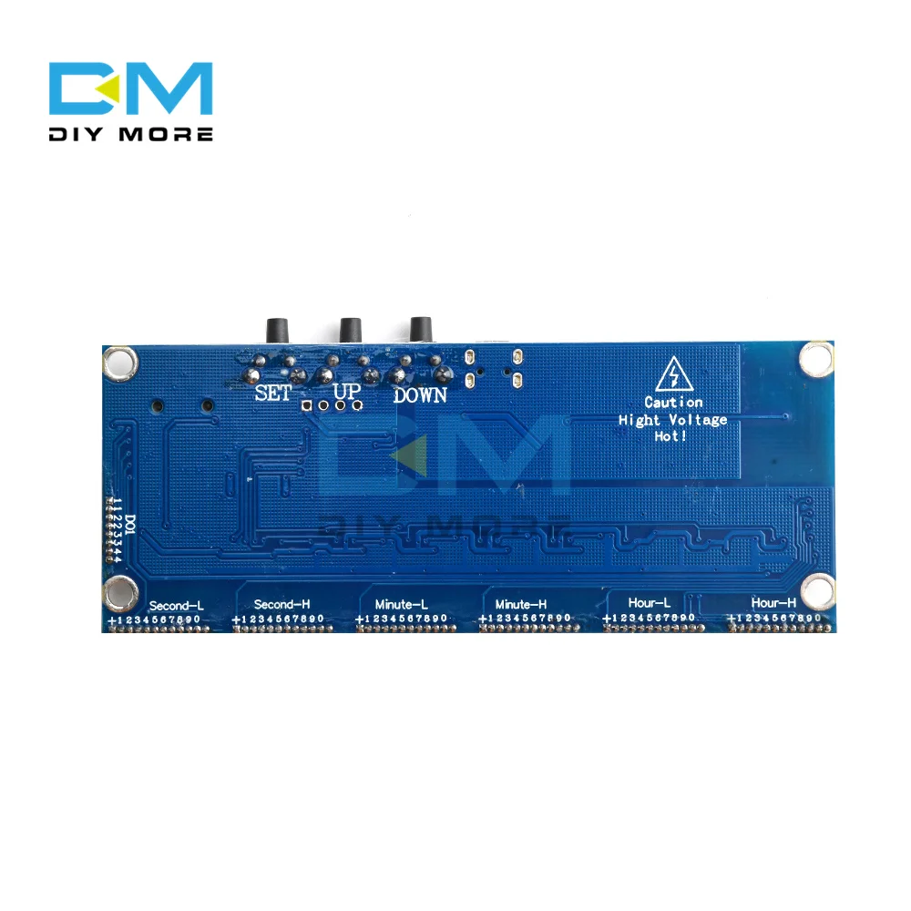 Micro USB DIY электронная трубка светящаяся цифровой светодиодный модуль часов IN14 QS30