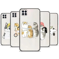 funny cartoon cat charcter phone case for motorola moto g5 g 5 g 5gcover cases covers smiley luxury