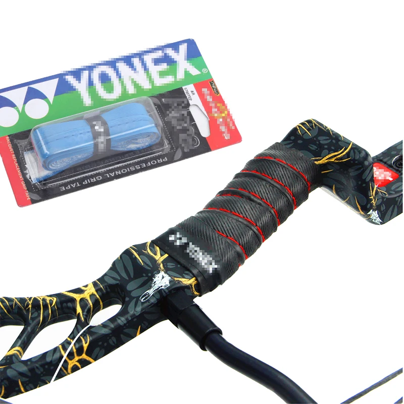 

Лента с рукояткой для лука, лента для стрельбы из блочного Лука, поглощающая пот, нескользящая эластичная лента