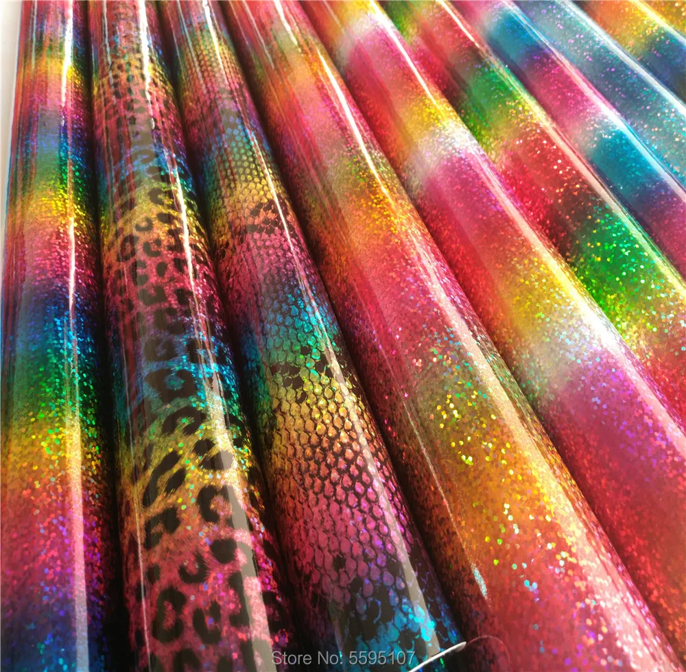 Переливчатая Радуга с металлическим покрытием зеркальная точка искусственная