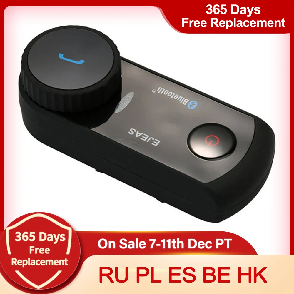 EJEAS мотоциклетная гарнитура для шлема Bluetooth шлем Comunicador мото домофона