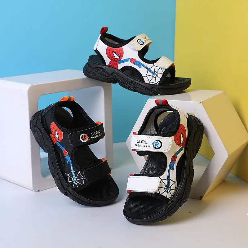 

Disney Fashion Trend Summer Cute Cartoon Soft-soled Non-slip Beach Shoes Simple and Comfortable Breathable Children's Sandals