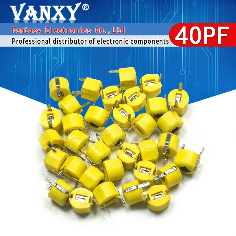 20 шт. 40P 40PF 6 мм JML06 1 DIP триммер Регулируемый конденсатор|trimmer adjustable capacitor|adjustable