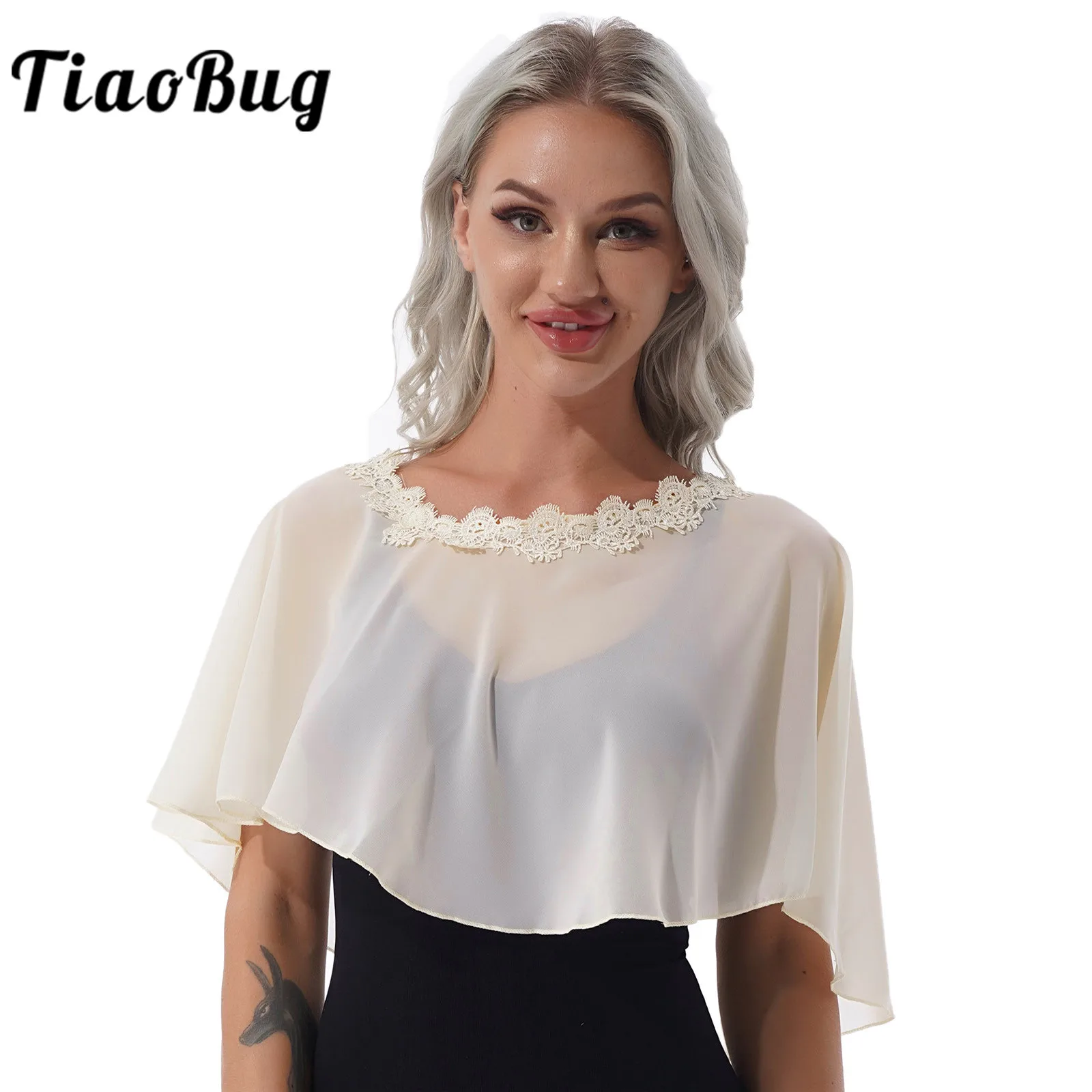 

Женская шифоновая шаль, накидка, вечерняя накидка, элегантный свадебный болеро, свадебная накидка для платья подружки невесты, свадебная на...