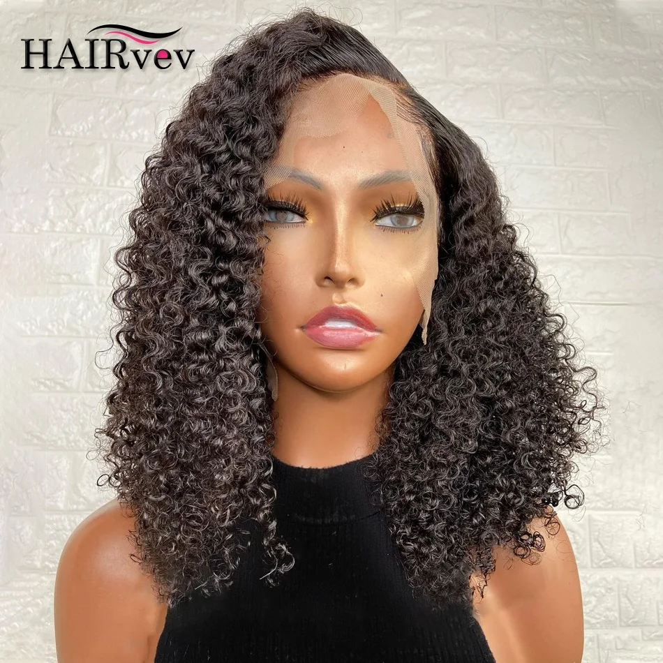 

13x4 Lace Front Wig Vietnamese Kinky Curly Human Hair Lace Frontal Wigs Pre Plucked JC HD Transparent Lace Closure Women’s Wigs