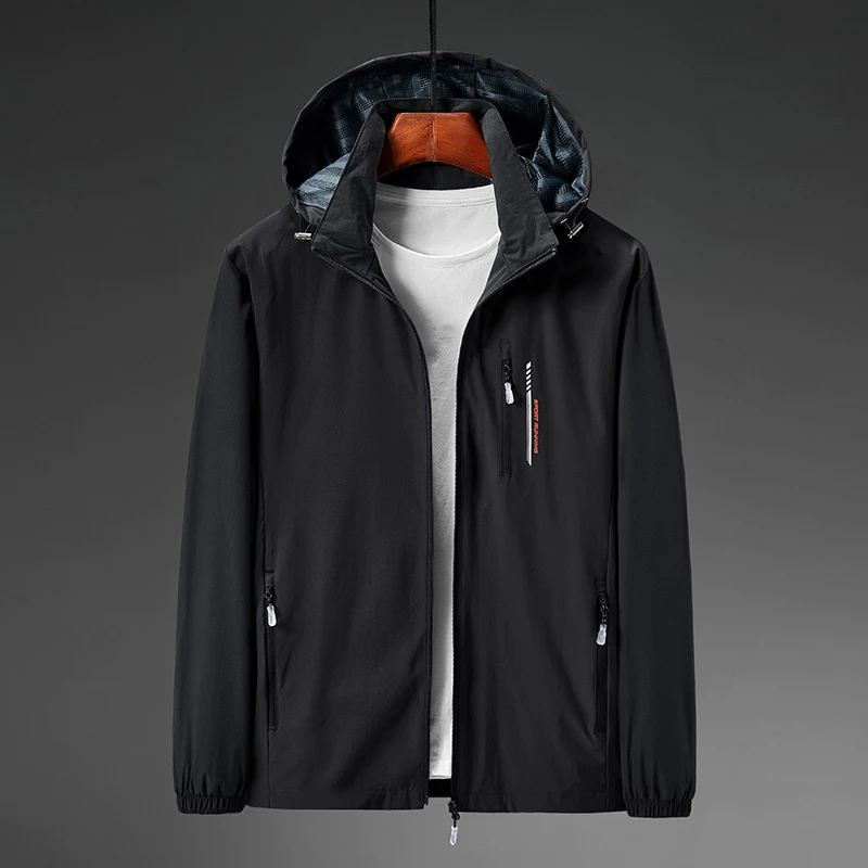 

Куртка мужская ультратонкая с защитой от УФ-лучей, ветровка для спорта, походов, скалолазания, летняя