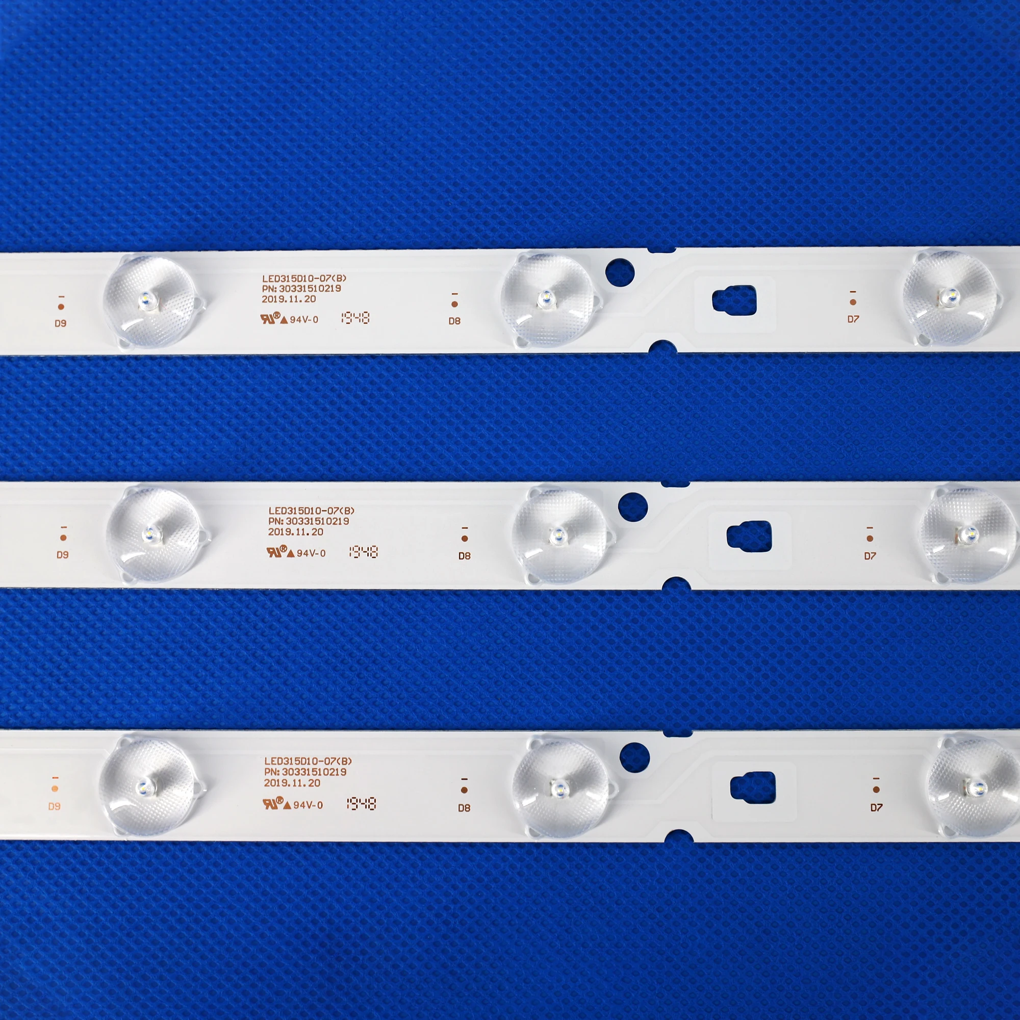 

New 3 PCS 10LEDs 635mm LED backlight strip for 32PAL535 LE32B310N LED315D10-07(B) 30331510219 LED315D10-ZC14-07(A) 30331510213