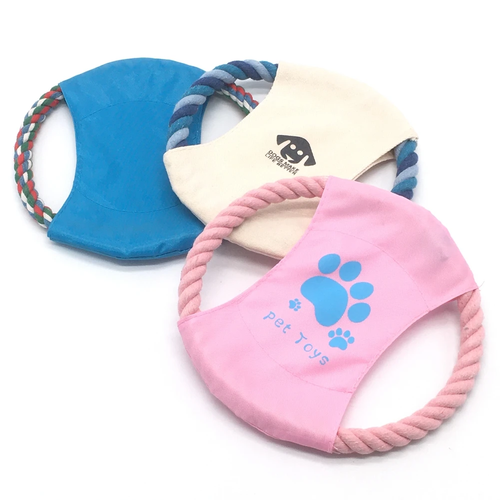 Прочные плавающие диски-игрушки для собак на открытом воздухе щенков нейлоновая