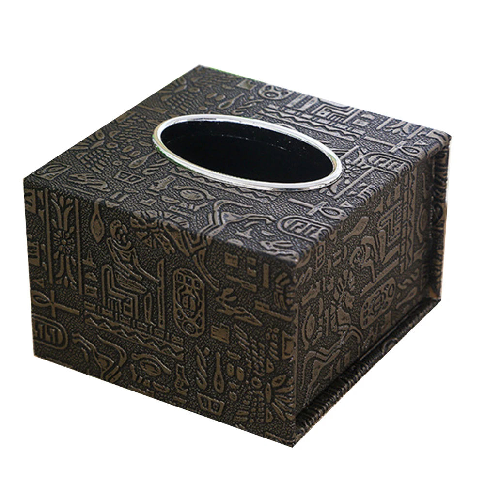 Стильная коробка из нержавеющей стали квадратный держатель для туалетной бумаги