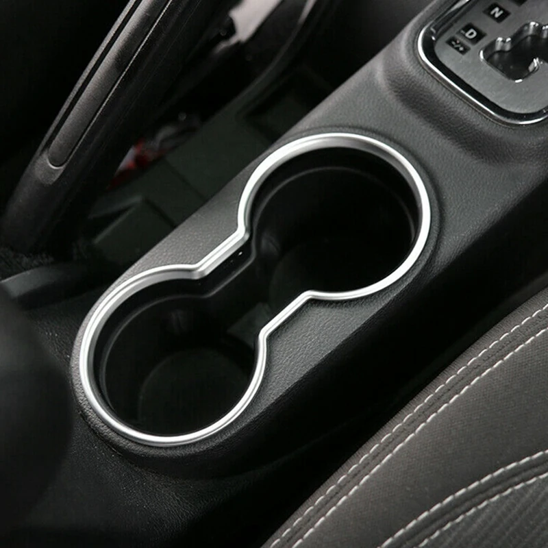 Автомобильный хромированный передний держатель для чашки воды декоративная