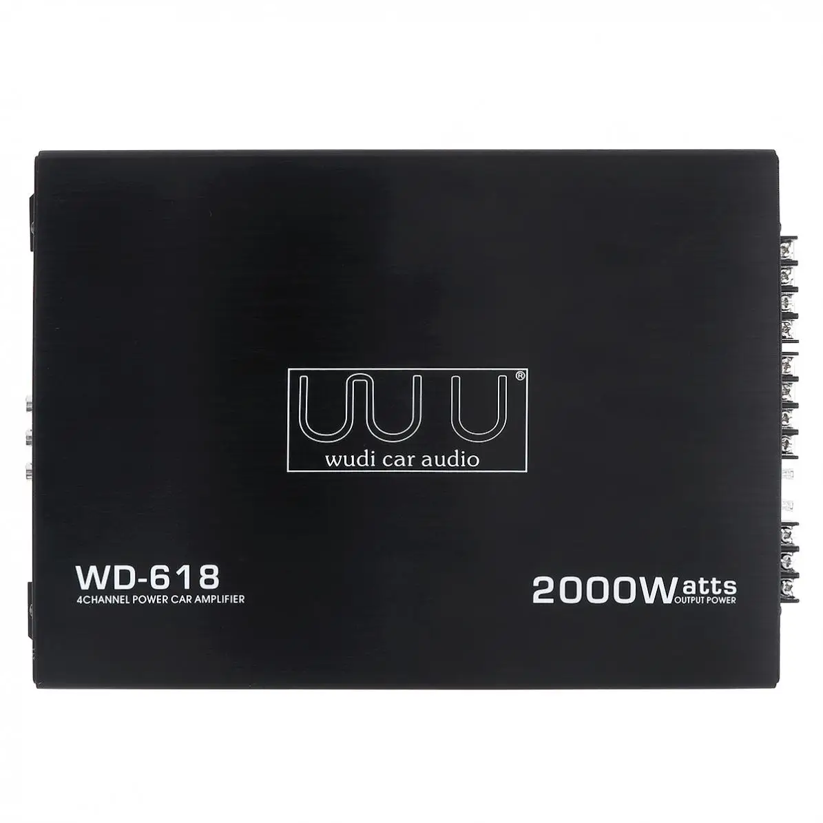 

1000W Class AB Digital 4 Channel Black High Quality Aluminum Alloy High Power Car Stereo Amplifiers 3D surrounds for Car