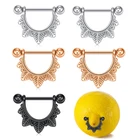 Женское кольцо для сосков, 14 г, хирургическая проволока 316L, U-образная штанга, украшения для пирсинга