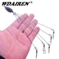 wdairen alabama rig stainless snap swivel lure fishing tackle group high quality 3d fishing bait 21cm 9 lures accessories fa 347