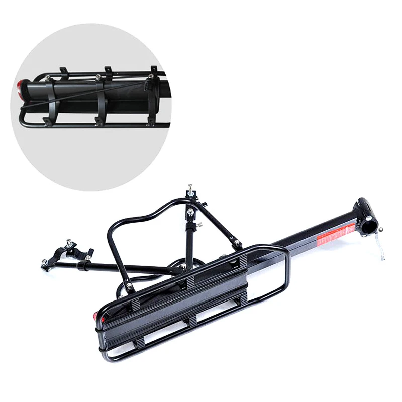 Горный велосипед AU велосипедный черный держатель для заднего сиденья багажа Pannier