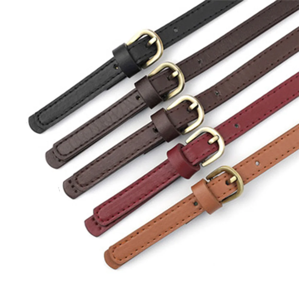 

New 65cm Detachable Double Buckle Bag With Thread Pressing Style Single Shoulder Strap Diy Pin Hook Handbag Accessories
