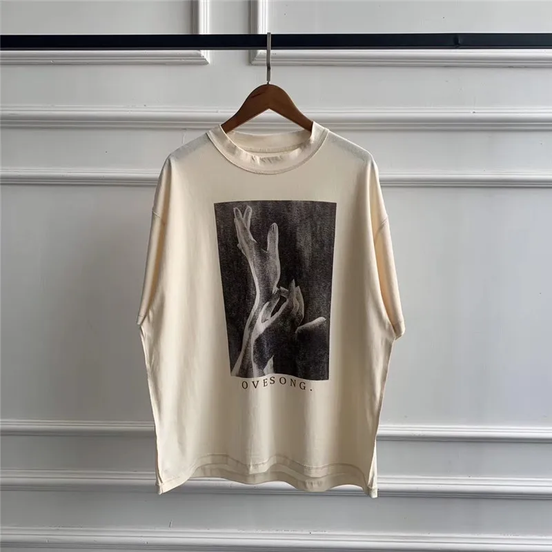 Мужская и женская футболка свободного покроя красного цвета | одежда