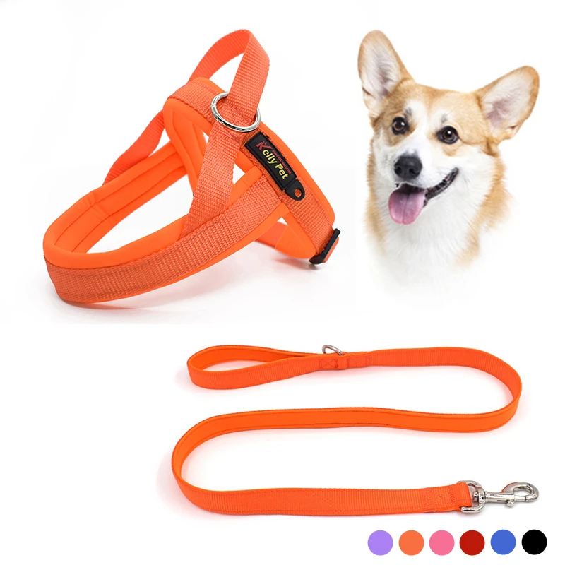 

Nylon dog sling out towing rope dog chain collar explosion-proof reflective dog sling traction belt dog harness pet supplies