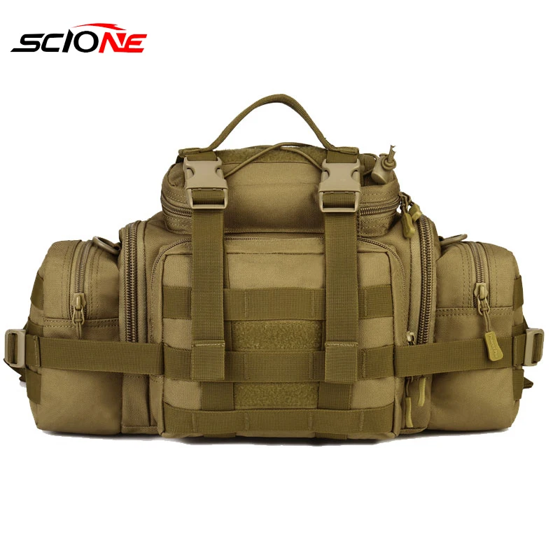 

Molle Military Waist Bags Cameras Bag Fanny Pack Belt Tactics Large Shouder Assault Camping Pack Outdoor Sports Camera XA181G