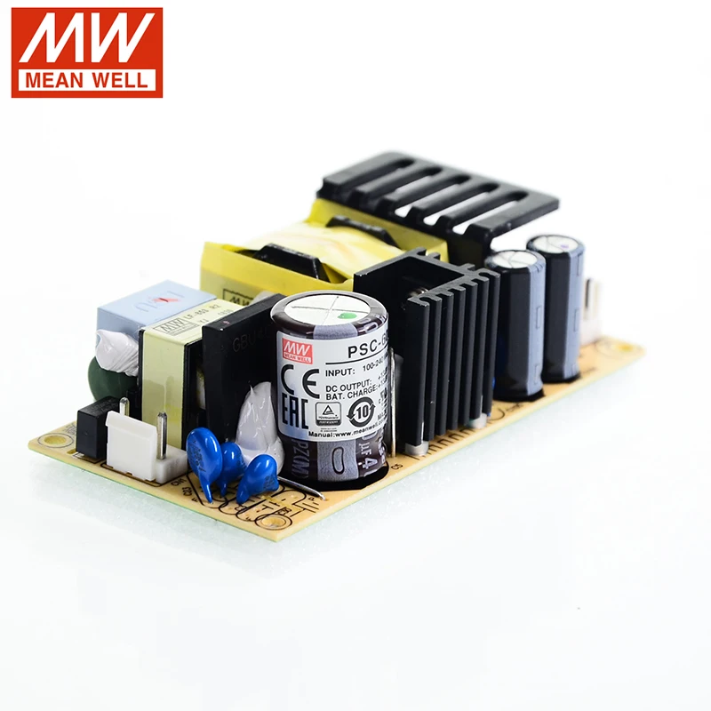 MEAN WELL PSC 60 Series DC13.8V DC27.6V 60W одиночный выход с зарядным устройством для аккумулятора
