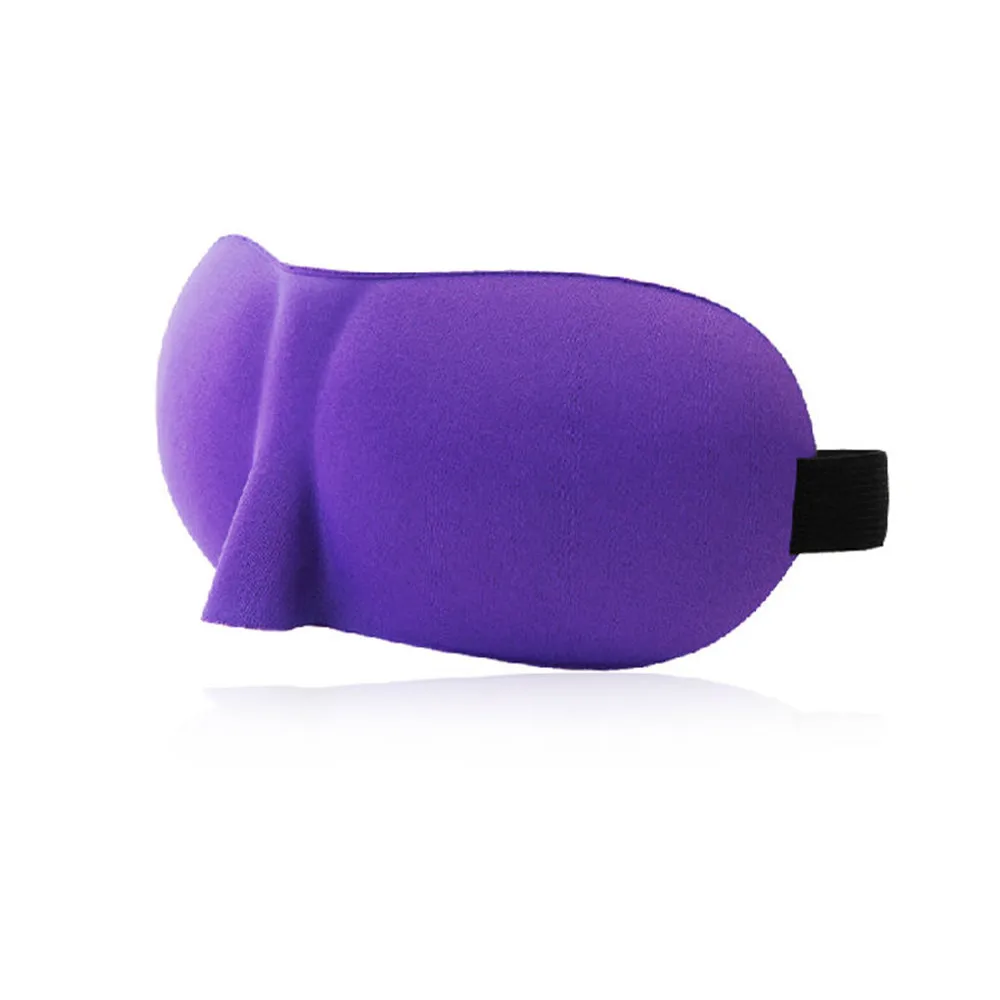 1 шт. 3D маска для глаз мягкая губка путешествий сна натуральный чехол повязка на