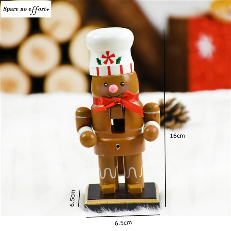 Kid Christmas gift Figurine nutcracker Christmas Decorations for Home christmas crafts New Year Decoration adornos de navidad