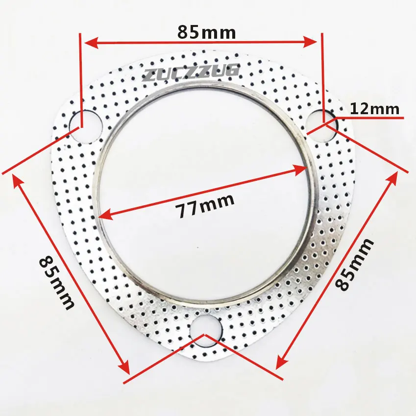 Выхлопная труба Decat фланцевая Прокладка 5 шт./лот выхлопная прокладка
