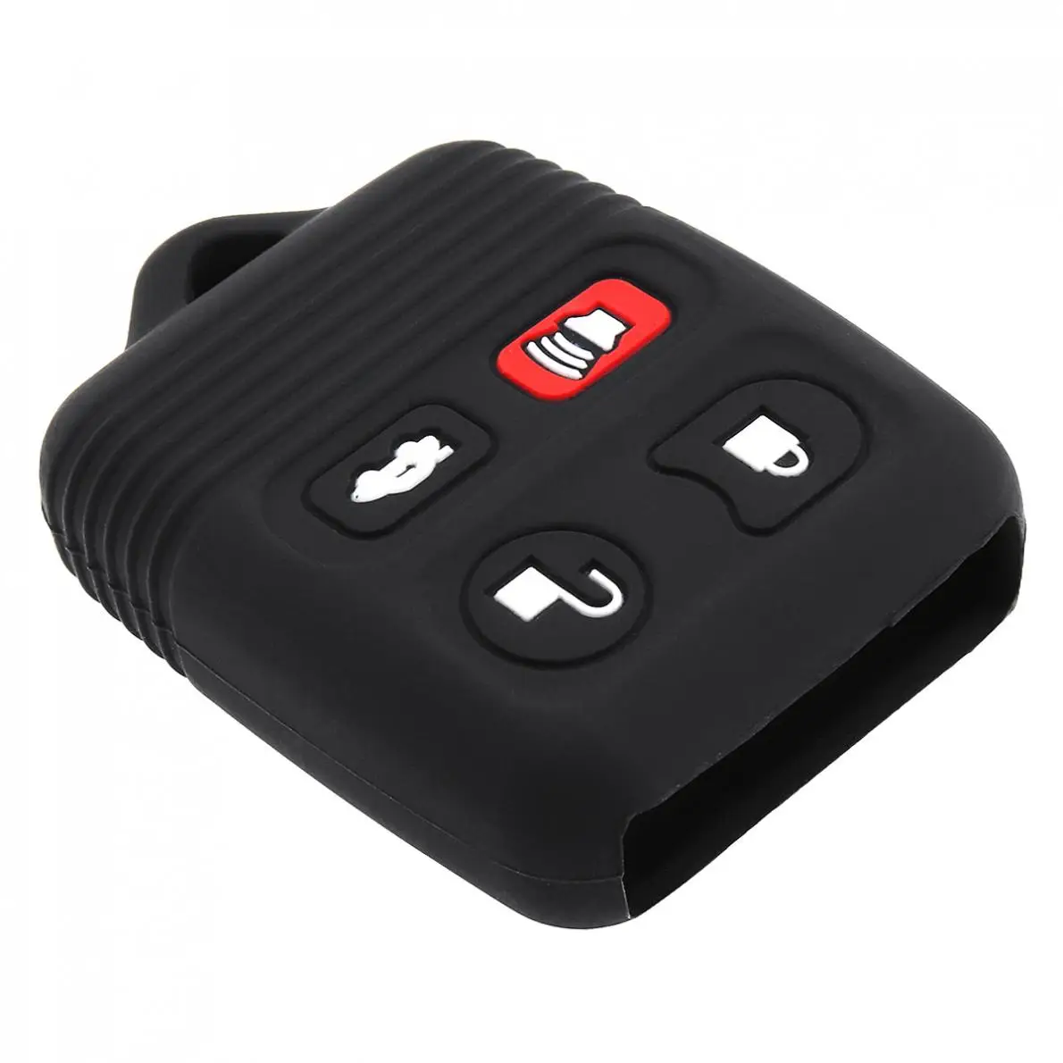 4 кнопки силиконовый чехол для ключей автомобиля с прямой пластиной Ford Windstar новое