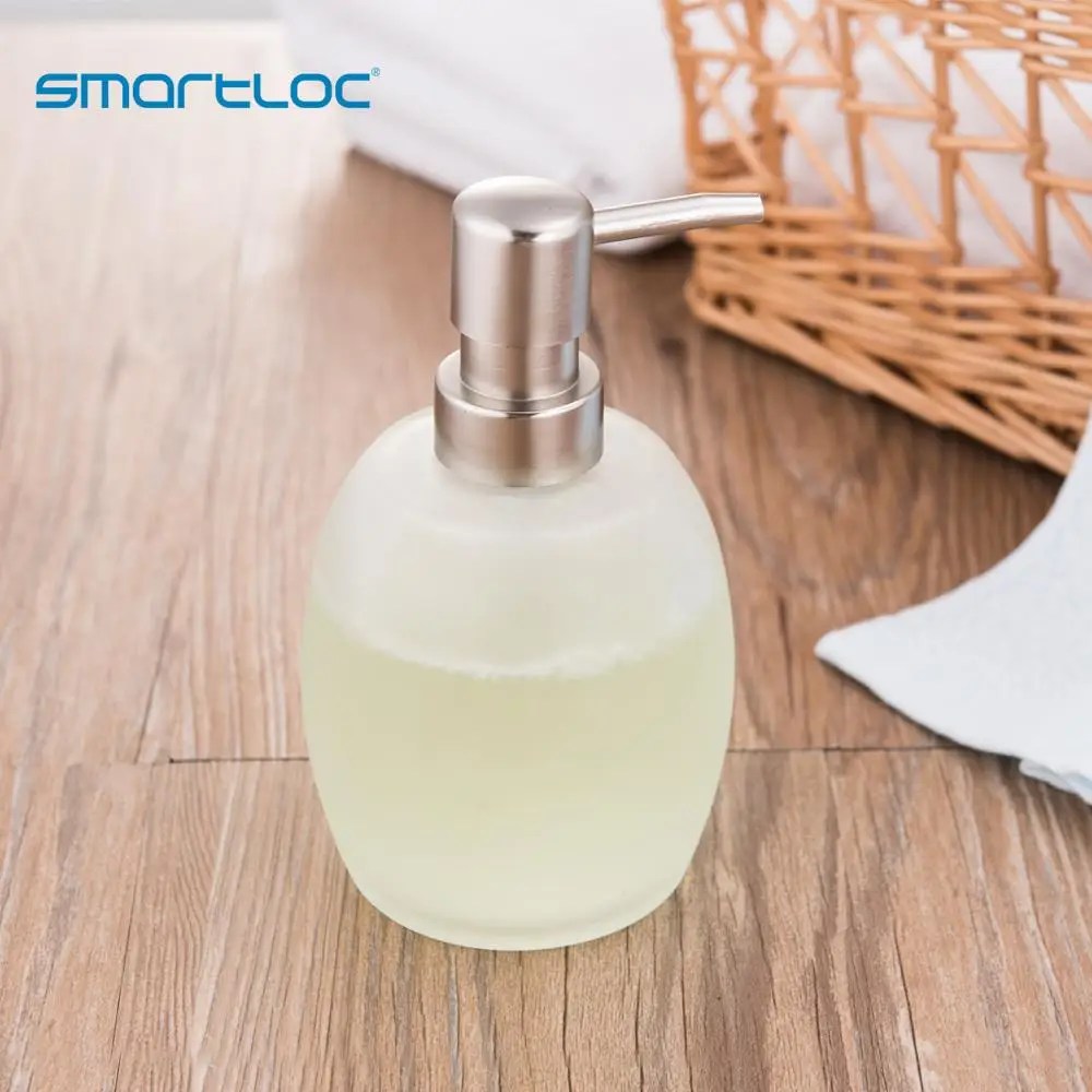 Диспенсер для жидкого мыла smartloc стеклянный диспенсер гелевая бутылка душа