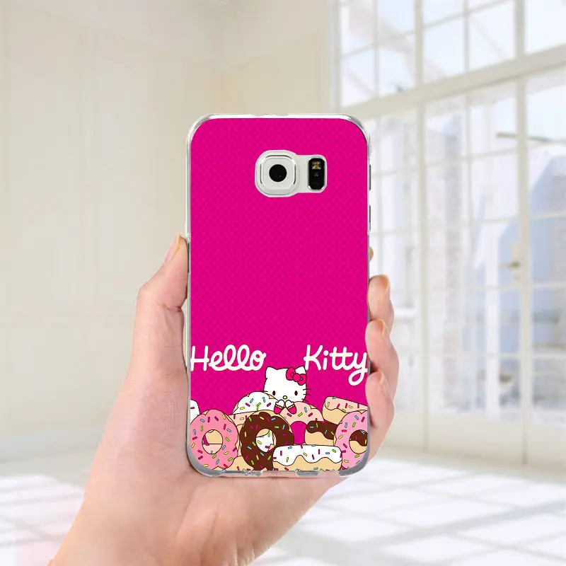 Мягкие чехлы для samsung Galaxy A10 A20 A30 A40 A50 A60 A70 A80 A90 J1 J2 J3 J5 J7 Prime Pro "Хелло Китти" с принтом Китти Кэт Стиль