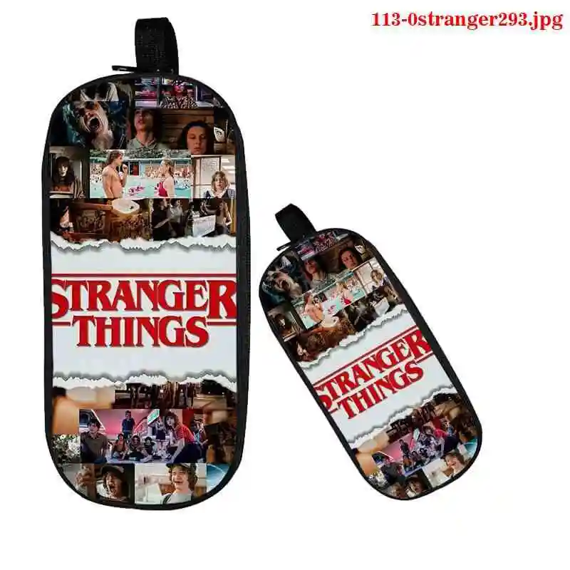 

Stranger Things New fashion men's backpack 2021 school bag men's travel bags large capacity penbagsbackpack bag kids PEN BAGS