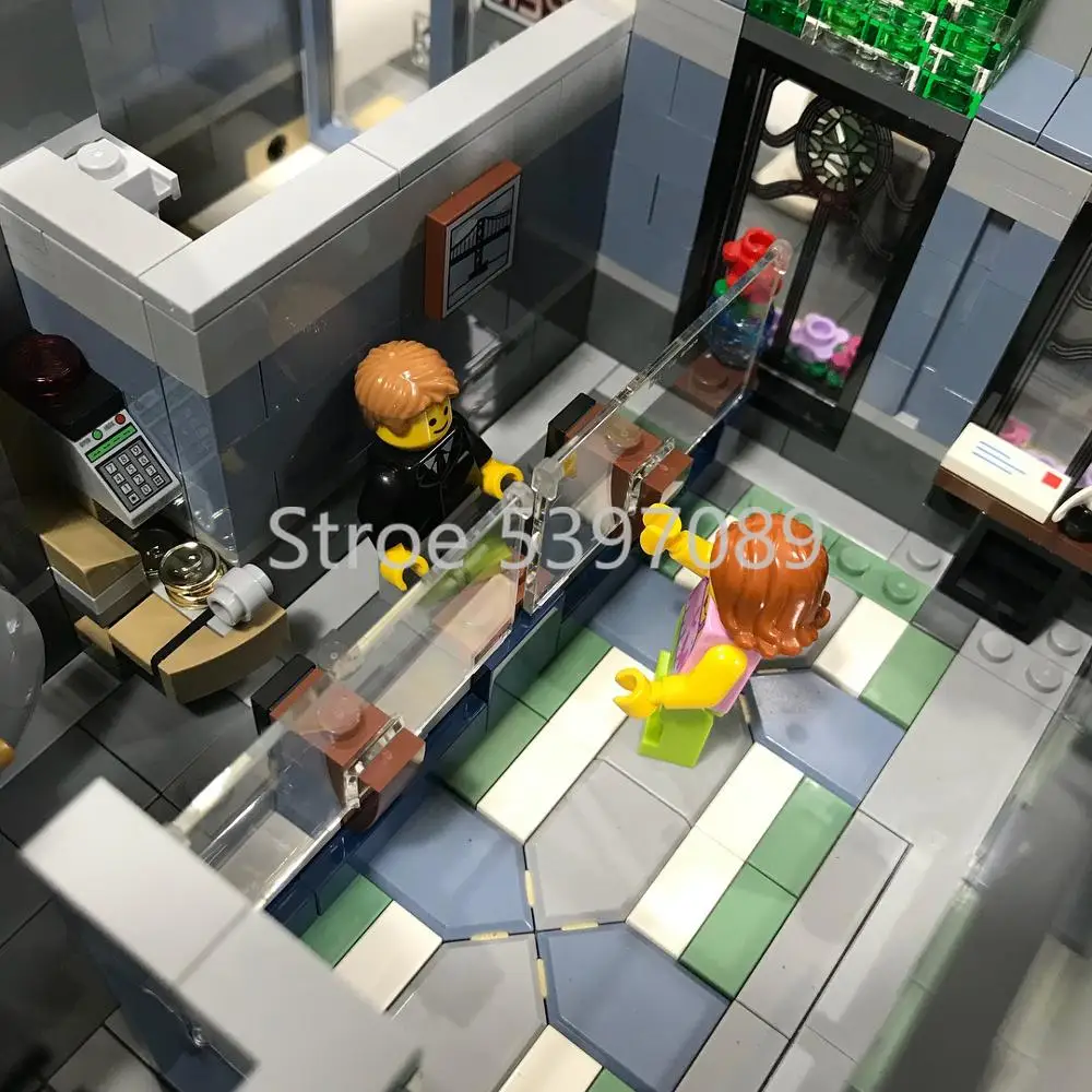 Строительные блоки игрушки 15001 2413 шт. совместимые с Legoings кирпич банк СОЗДАТЕЛЬ