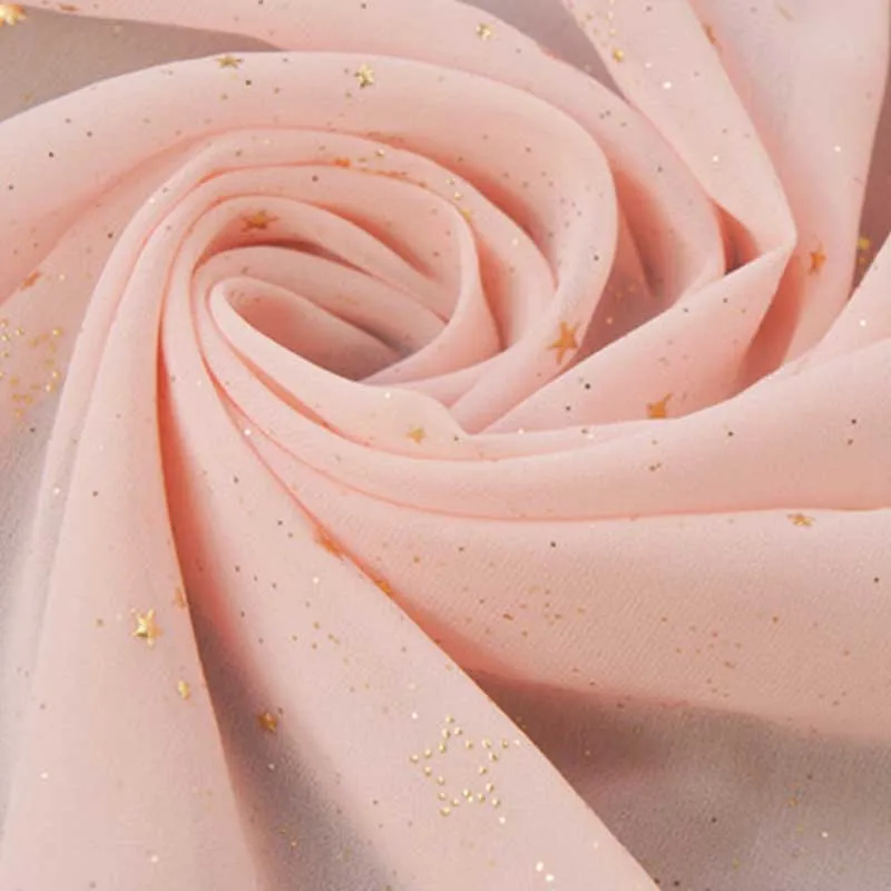 Красивая шифоновая бронзовая пентаграмма ткань сделай сам ручная работа