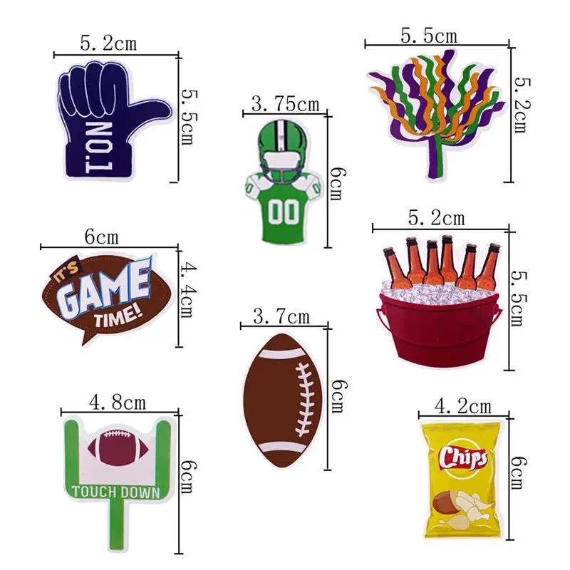 12 шт. украшение для торта крестик бумага креативный выбор орнамент десерт