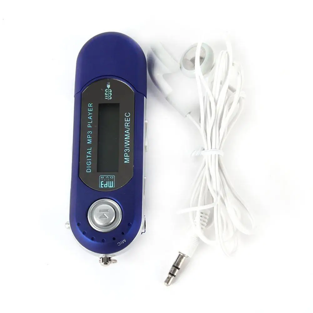 Лидер продаж USB MP3 музыкальный плеер цифровой ЖК экран поддержка 32G TF карты радио с