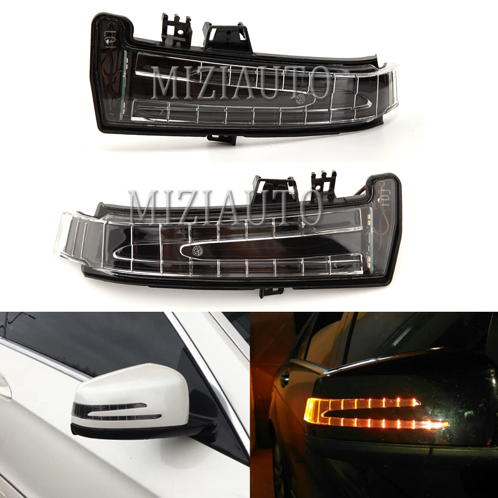 Автомобильное зеркало заднего вида автомобиля индикатор для Benz W221 W212 W204 S300 S500 S350