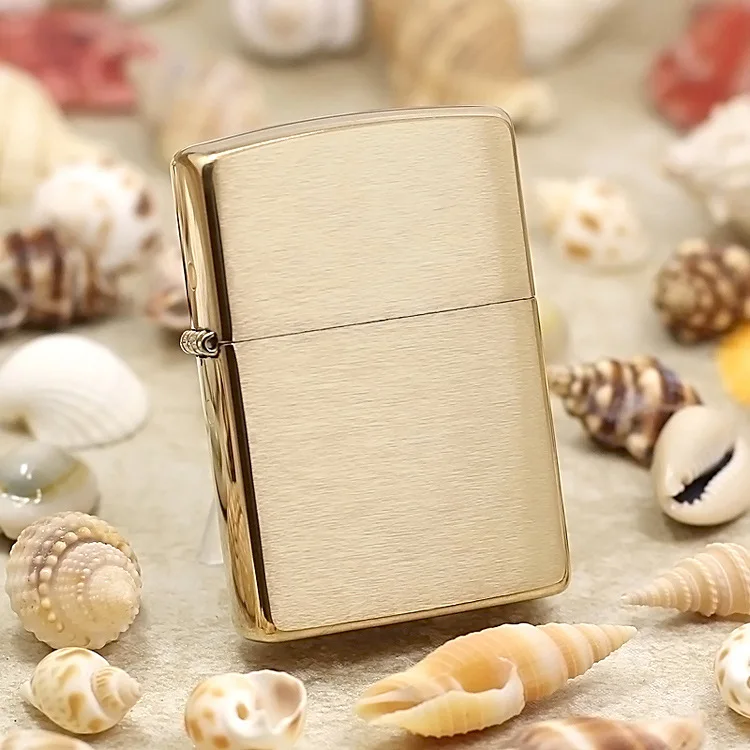 Оригинальная зажигалка Zippo медная ветрозащитная Классическая керосиновая